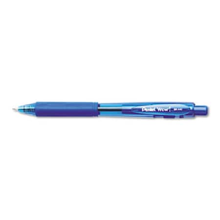 Pentel Pentel BK440-C WOW Ballpoint Retractable Pen  Blue Ink  Medium  Dozen BK440-C